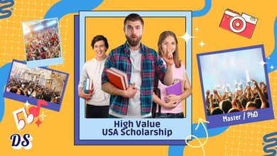 High Value Master and PhD USA Scholarships 2027 Admissions Open