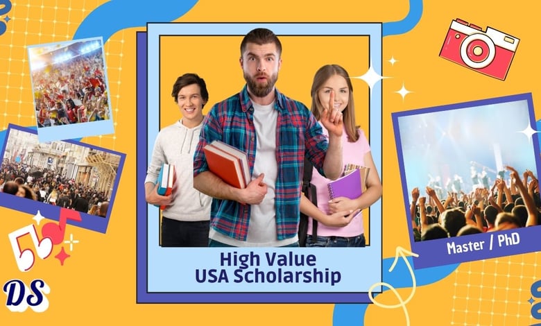 High Value Master and PhD USA Scholarships 2027 Admissions Open