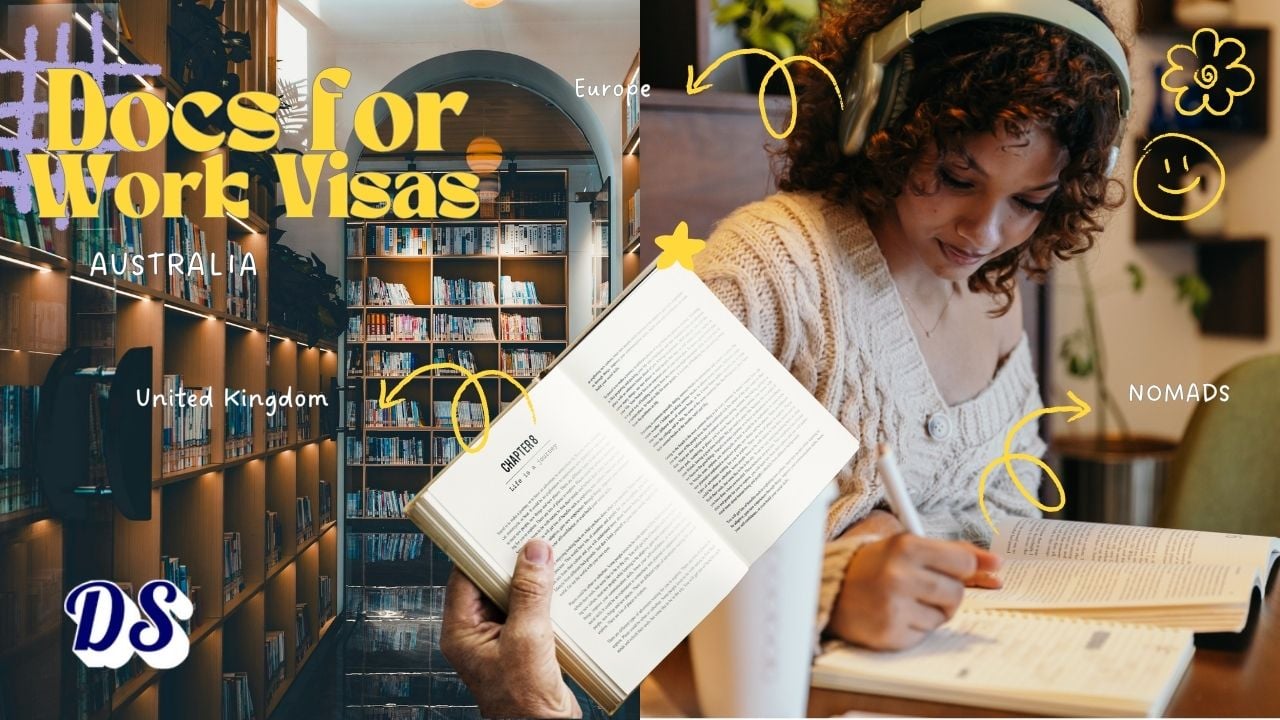 Documents Required for WorkNomad Visas of UK, Australia, Europe