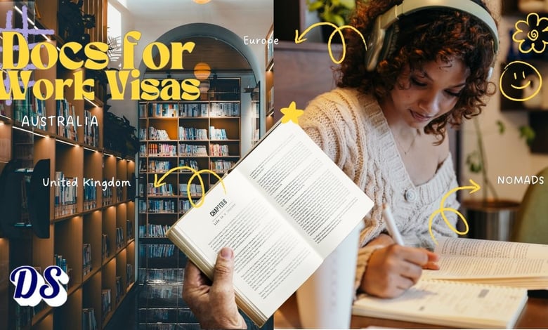 Documents Required for WorkNomad Visas of UK, Australia, Europe