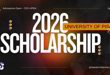 40 Joint Scholarships Offered by University of Pisa and CSC for 2026 Intake