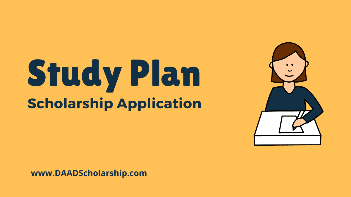 Study Plan for German Scholarship Applications [Sequenced Intructions]