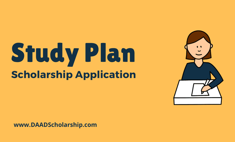 Study Plan for German Scholarship Applications [Sequenced Intructions]