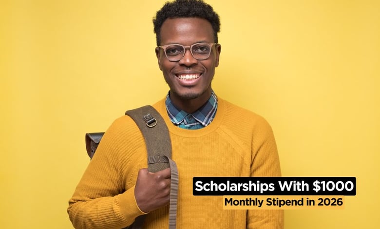Fully Funded Scholarships With $1,000+ Monthly Stipend for International Students
