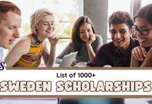 List of 1000+ Sweden Scholarships for 2026-2027 Admissions in Bachelor, Master, & PhD