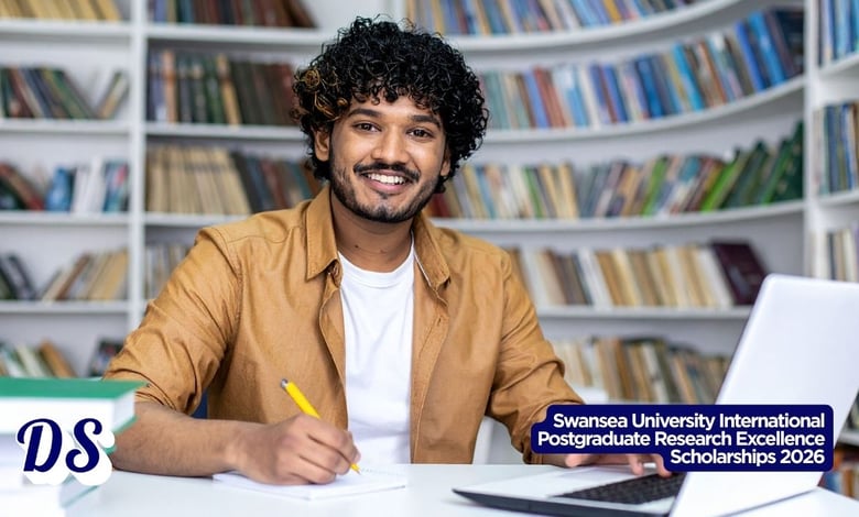Swansea University International Postgraduate Research Excellence Scholarships 2026