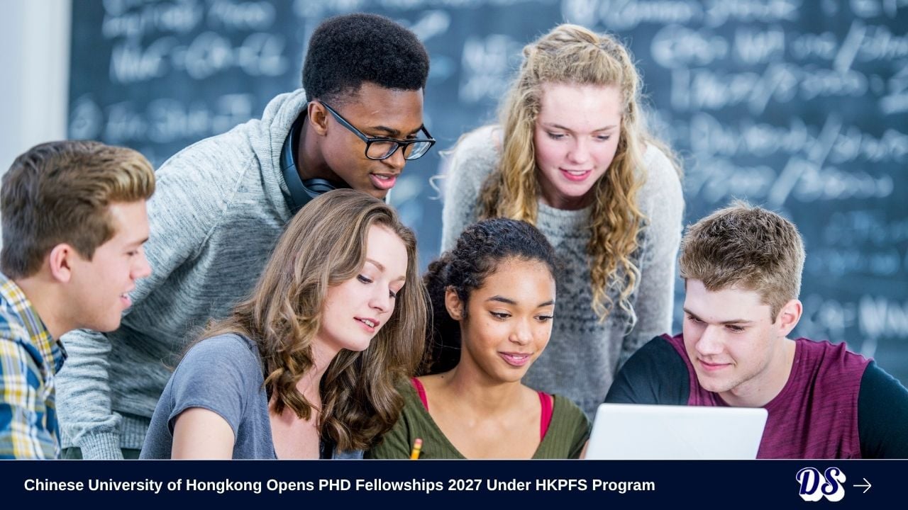 Chinese University of Hongkong Opens PHD Fellowships 2027 Under HKPFS Program