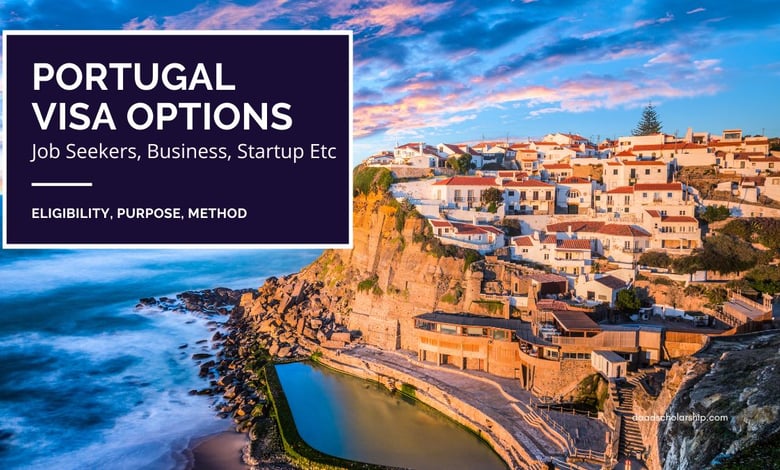 Portugal Visa Options 2024 for Job Seeking, Business, Start-up Etc