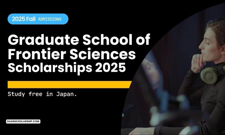 Graduate School of Frontier Sciences Scholarships 2025