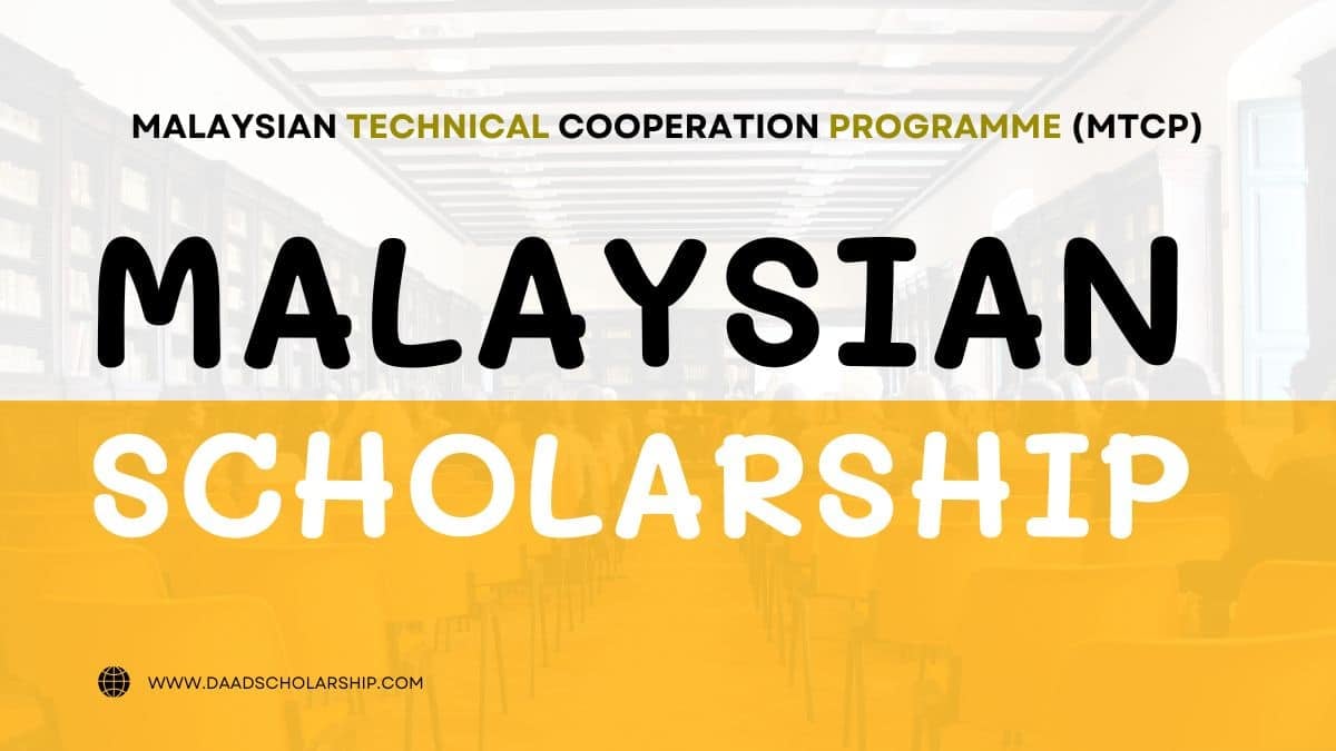 MTCP Malaysian Government Scholarship 2024 - Check Eligibility to Apply Online