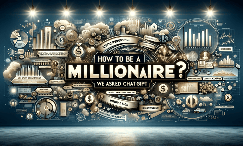 How to Be a Millionaire in 2024 We Asked ChatGPT