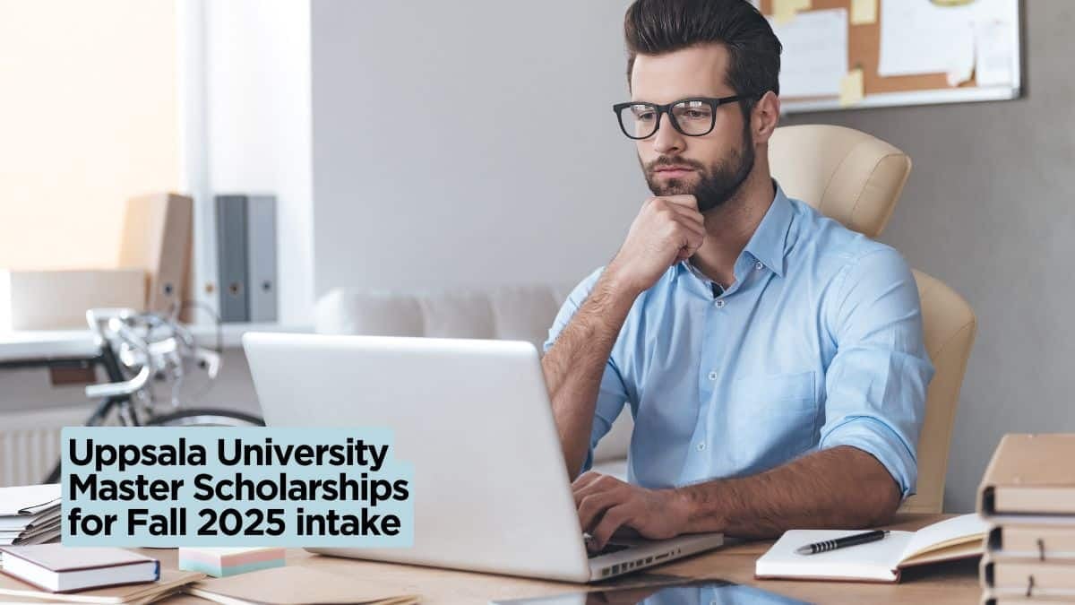 Uppsala University Master Scholarships for Fall 2025 intake