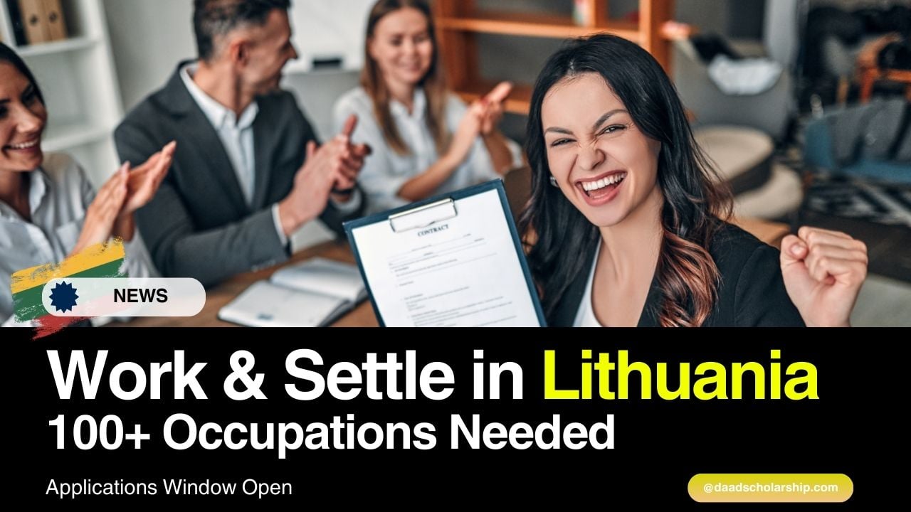 Lithuania Work Visa Receiving Applications for 100 New Occupations in 2026 Under New Policies
