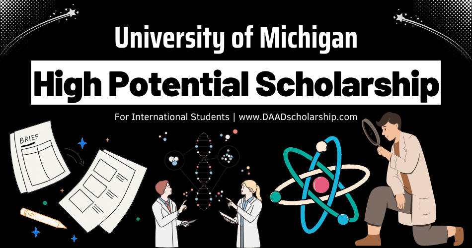 University of Michigan High Potential Scholarship 2024