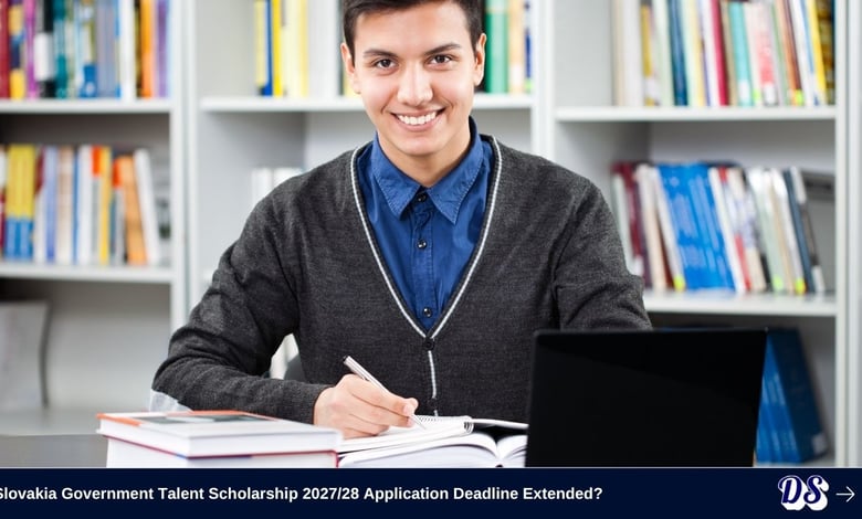 Slovakia Government Talent Scholarship 202728 Application Deadline Extended
