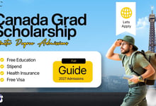 Canada Graduate Master Scholarships Spring 2027 Application Method