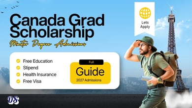 Canada Graduate Master Scholarships Spring 2027 Application Method