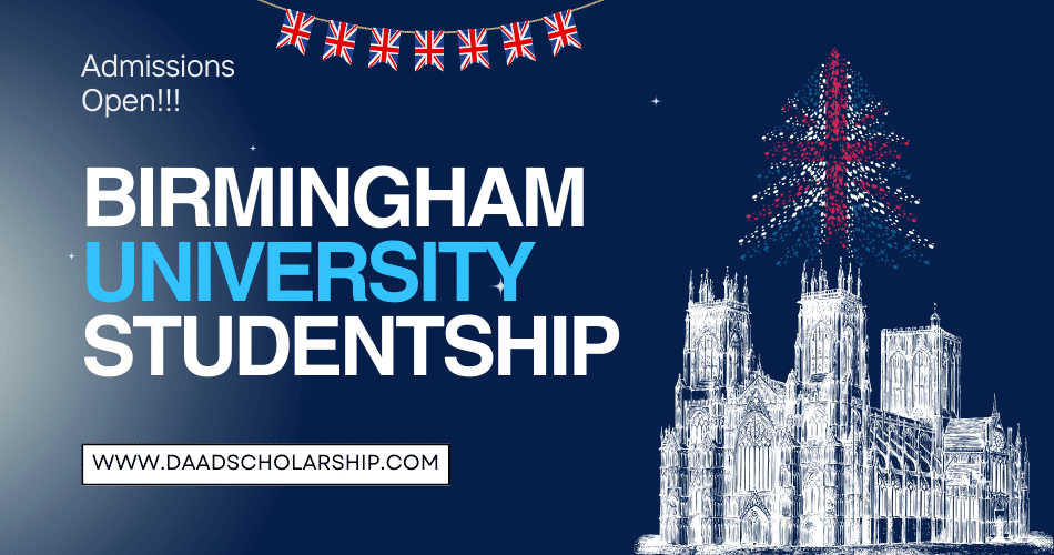PhD Studentship 2024 in UK by ENTRE at University of Birmingham