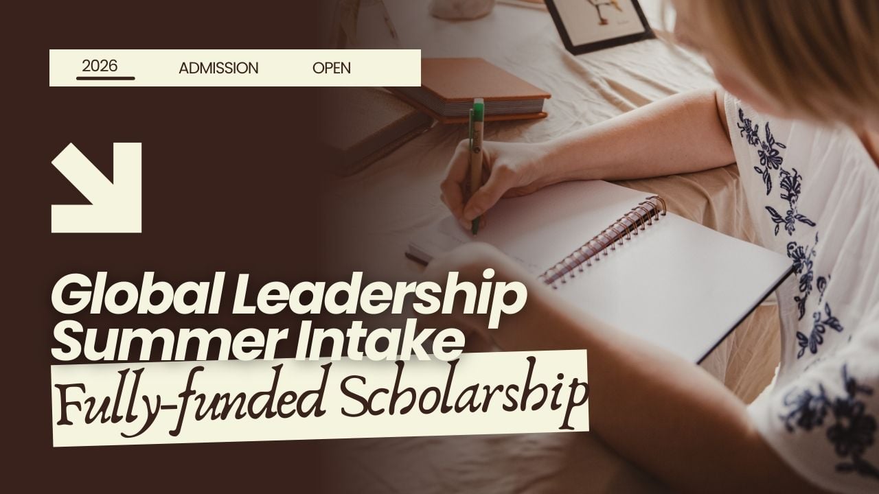 Global Leadership Summer Intake Scholarship 2026 at University of Glasgow