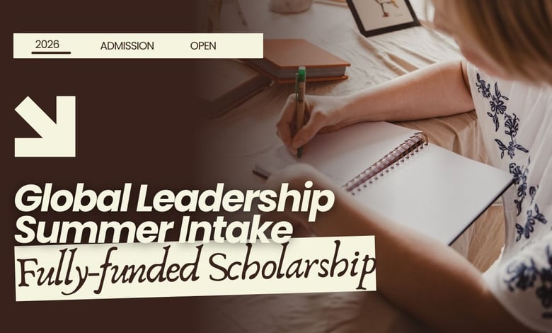 Global Leadership Summer Intake Scholarship 2026 at University of Glasgow