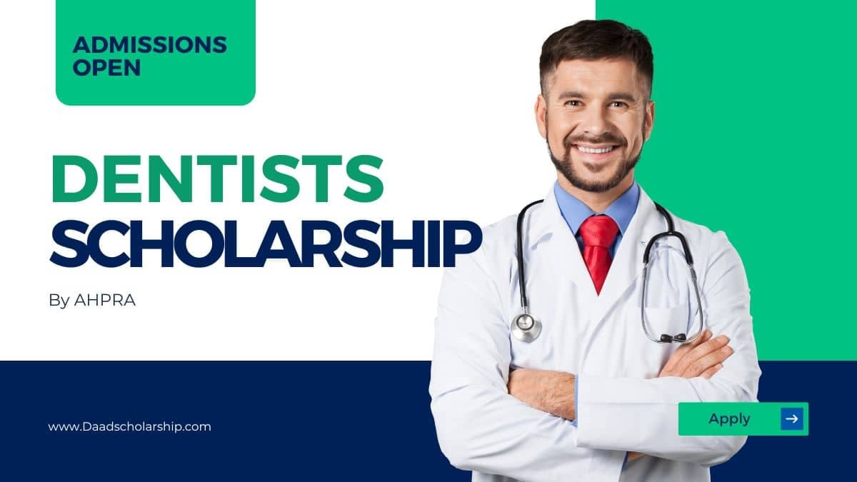 International Scholarship for Dentists 2024 by AHPRA