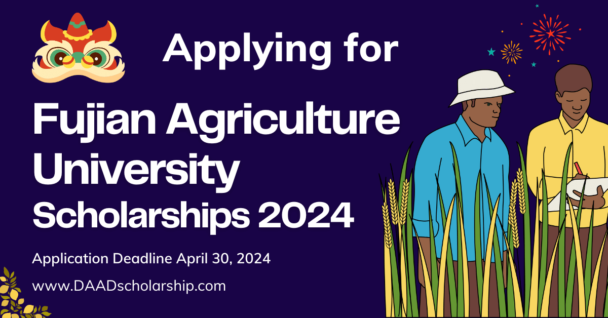 Fujian Agriculture and Forestry University Scholarship 2024