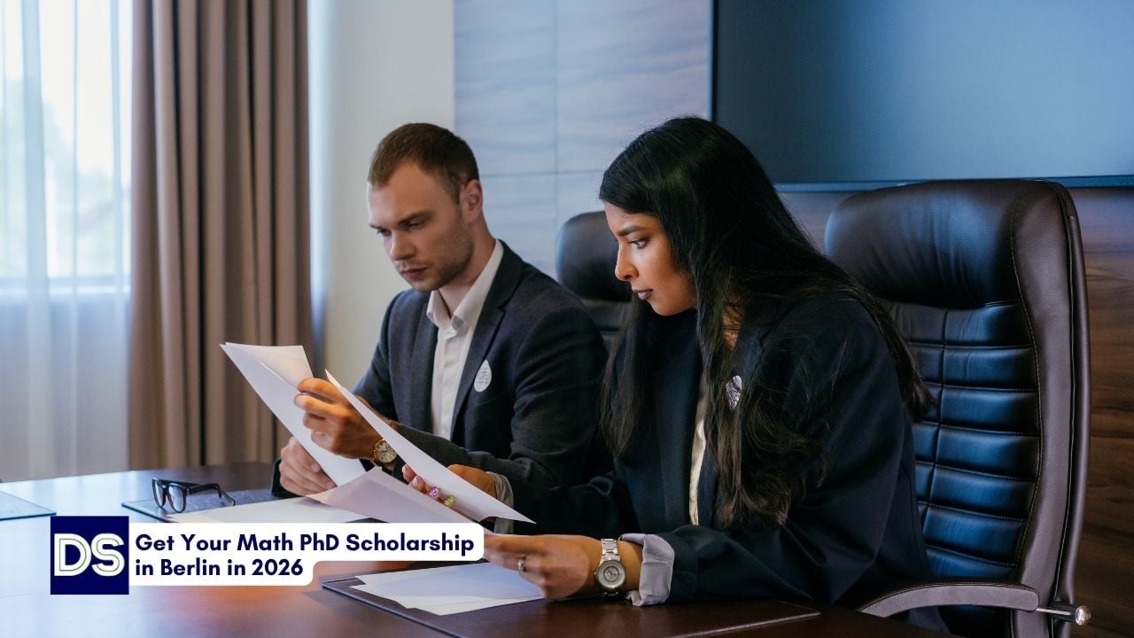 Get Your Math PhD Scholarship in Berlin in 2026