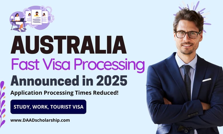 Australia Reduces Visa Processing Times in 2025 – Faster Approvals for Skilled Workers, Students, and Tourists