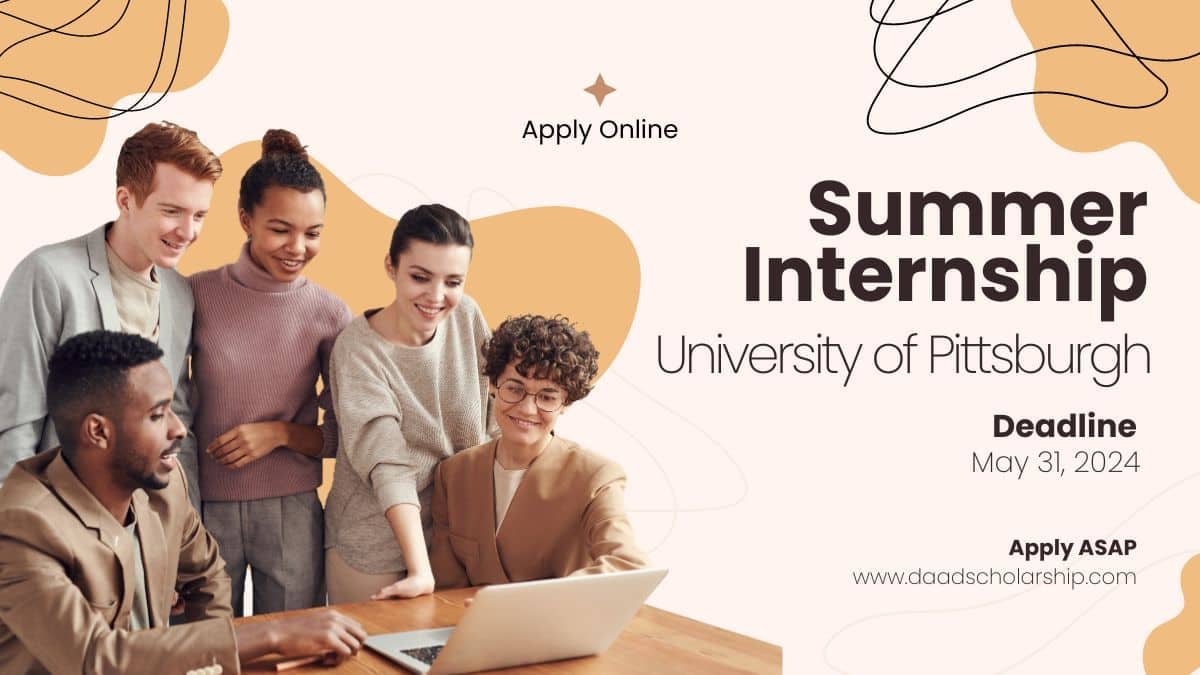 CGS Summer Internship 2024 at University of Pittsburgh