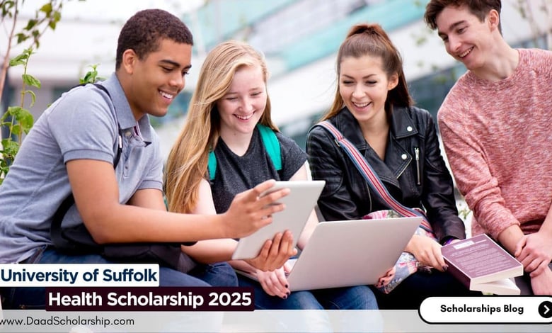 Health Scholarship 2025 at University of Suffolk