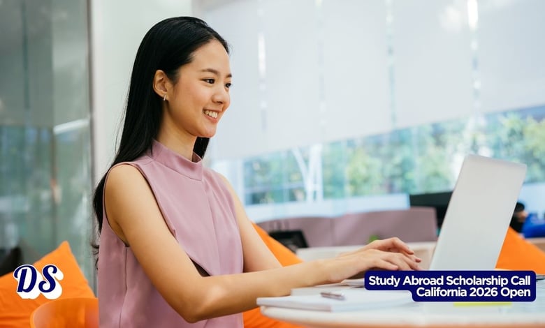 Study Abroad Scholarship Call California 2026 Open