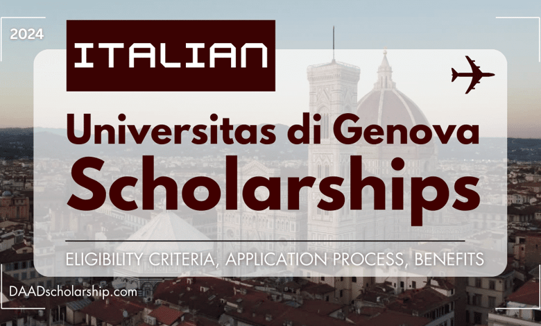 Universitas di Genova (UniGe) Scholarships 2024 in Italy