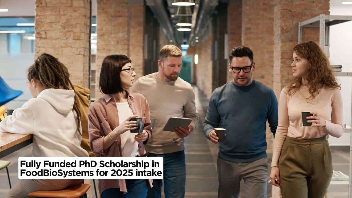 Fully Funded PhD Scholarship in FoodBioSystems for 2025 intake