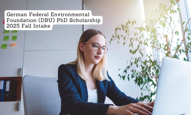 German Federal Environmental Foundation (DBU) PhD Scholarship 2025 Fall Intake