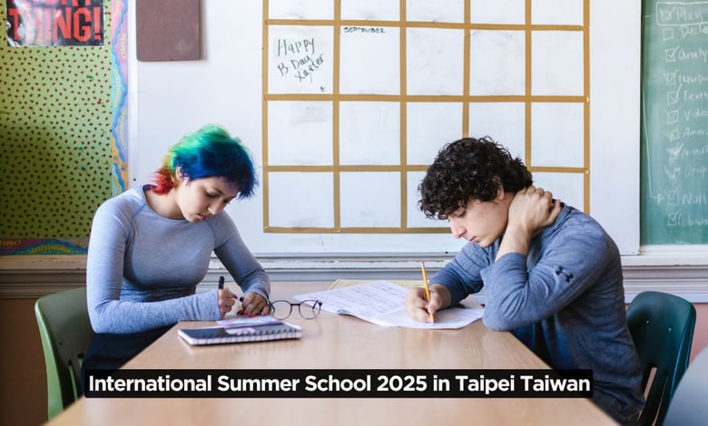 International Summer School 2025 in Taipei Taiwan
