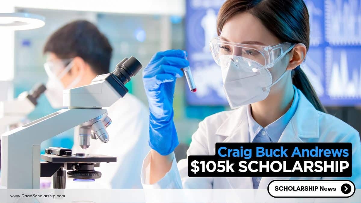 Craig Buck Andrews Scholarship 2025 of $105,000 at Victoria University of Wellington