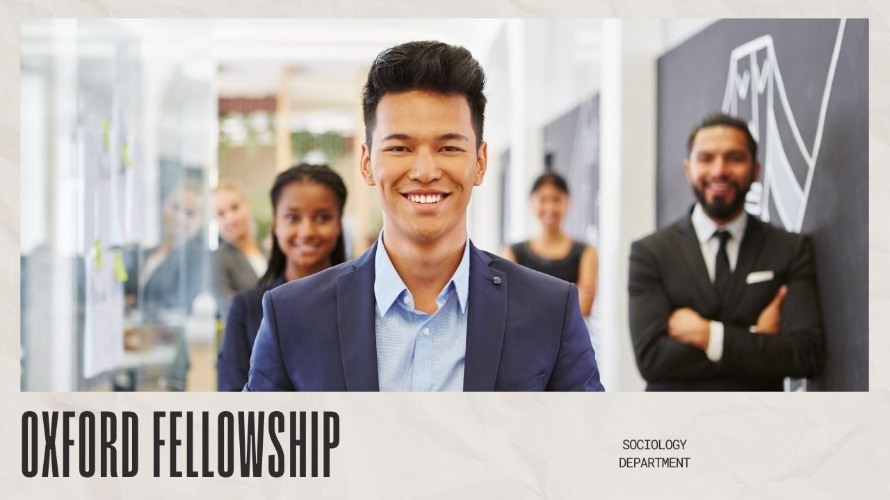British Academy International Fellowships 2026 at Oxford Sociology Open