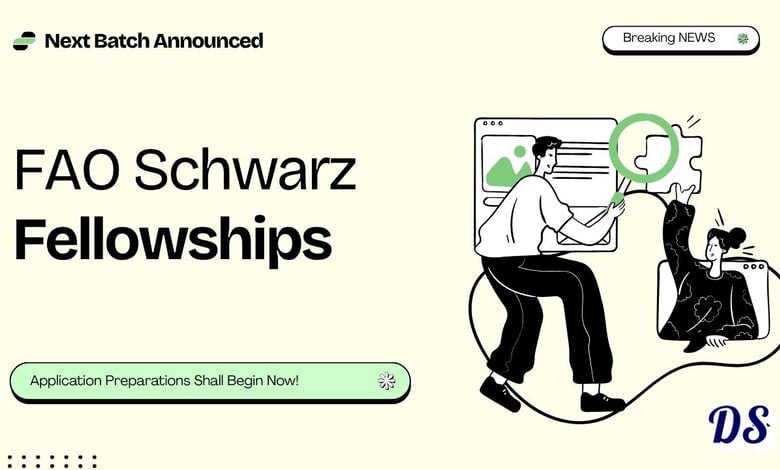 FAO Schwarz Fellowships 2027-2029 Preparation News is Live