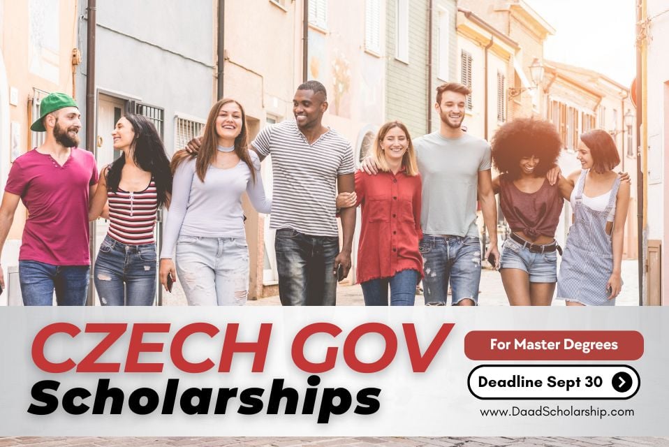 Czech Government Scholarships 202627 for Master Students from Developing Countries