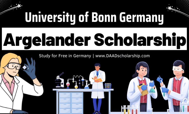 Argelander Scholarships 2024 at University of Bonn Germany