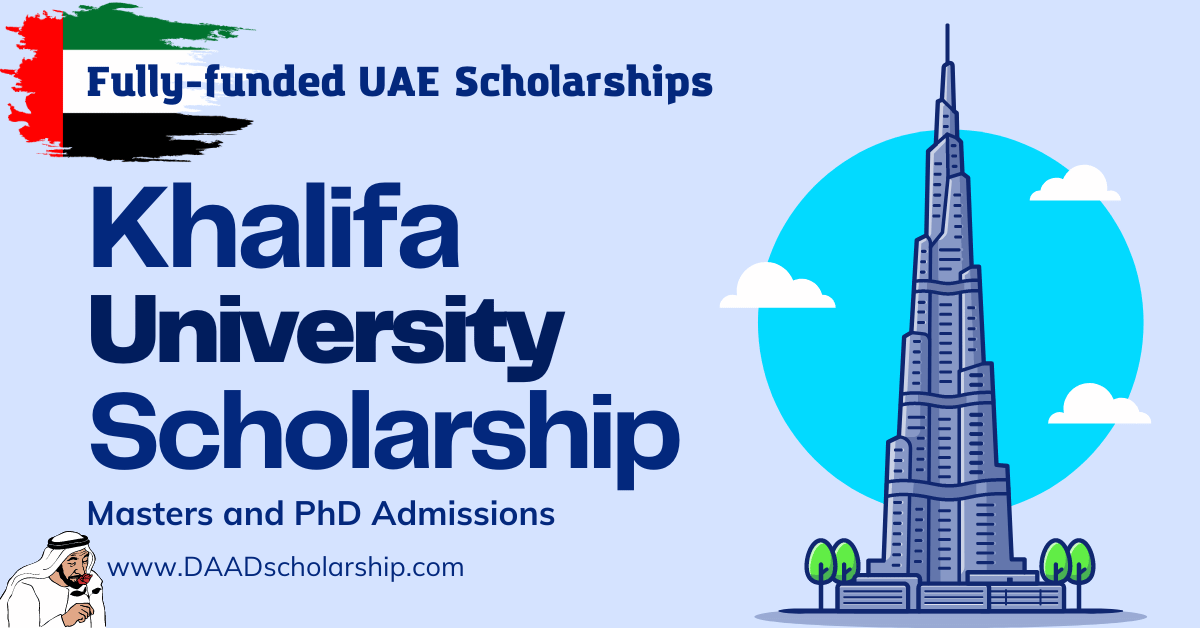 Khalifa University Scholarships 2024 To Study for Free in UAE