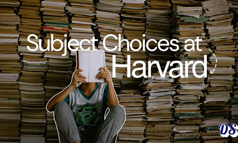 Choosing Subjects or Concentrations at Harvard College for Admissions
