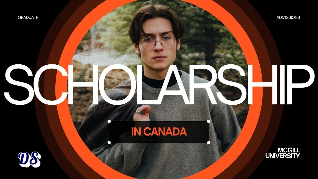 Canada Opens $27,000 Graduate Research Scholarships 2027 at McGill University