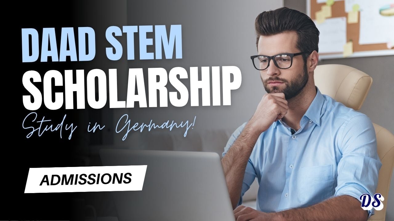 German DAAD-STEM Scholarships 2027 With €998 Monthly Stipend – Free Education for All Applicants