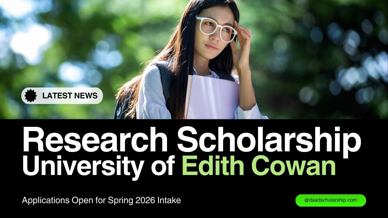 Research Scholarships 2026 at Edith Cowan University