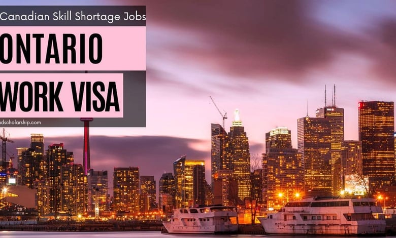Ontario Skill Shortage Work VISA Jobs 2024 Under Ontario Immigrant Nominee Program (OINP)