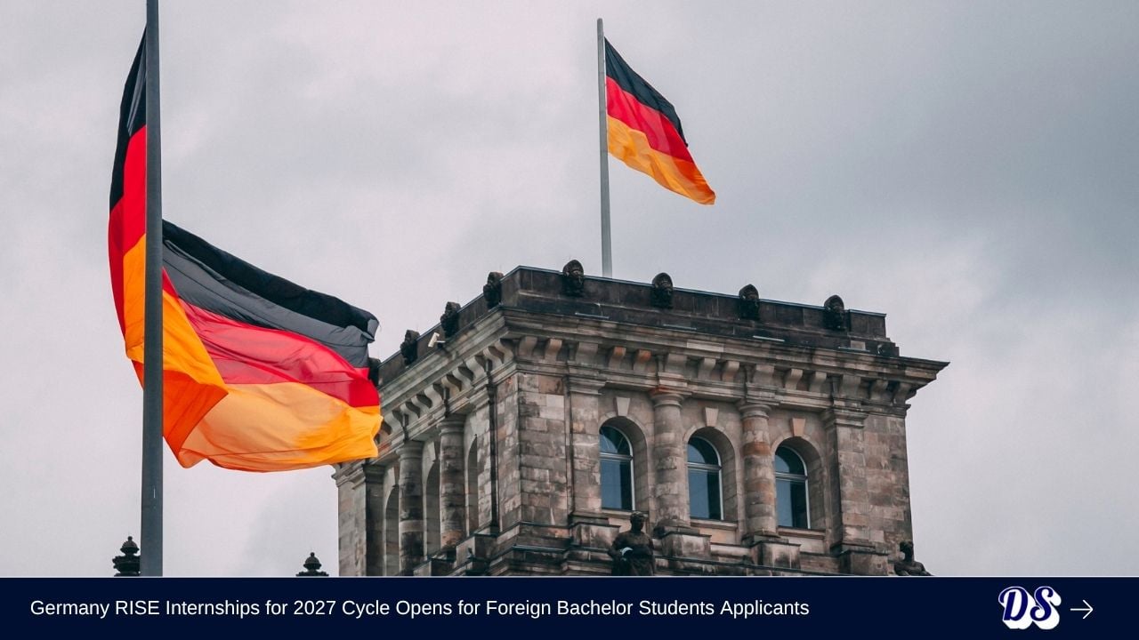 Germany RISE Internships for 2027 Cycle Opens for Foreign Bachelor Students Applicants