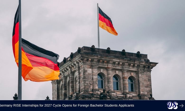 Germany RISE Internships for 2027 Cycle Opens for Foreign Bachelor Students Applicants