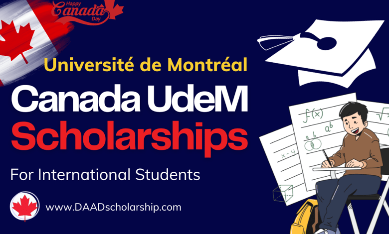 Canadian UdeM Exemption Scholarship 2024 (Université de Montréal)