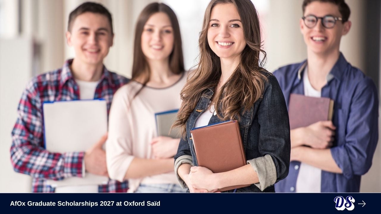 AfOx Graduate Scholarships 2027 at Oxford Saïd Full MBA Funding for African Applicants